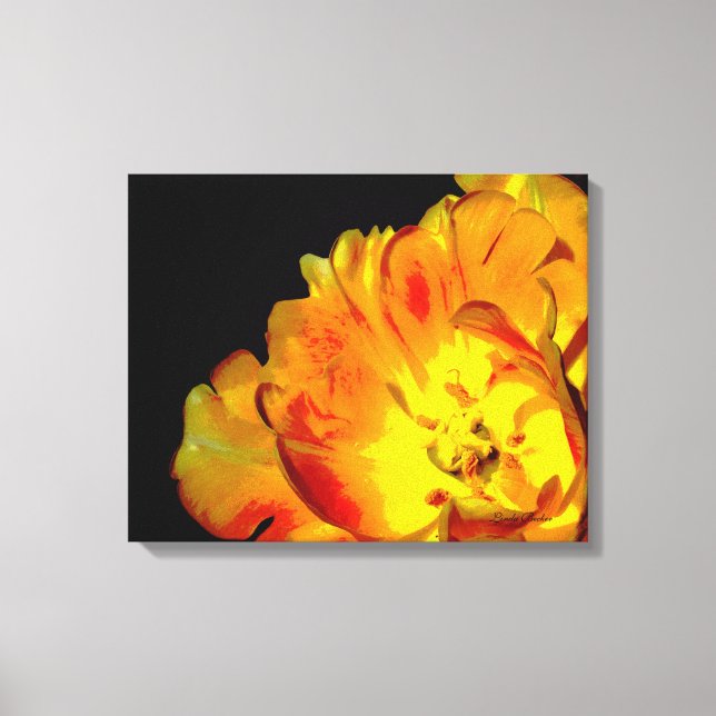 Amor sem fim por Linda Becker na canvas (Frente)