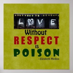 Amor Sem Respeito ~ 12x12 Poster