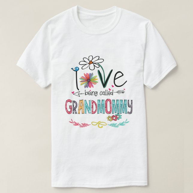 Amor ser chamado de camisa da avó (Frente do Design)