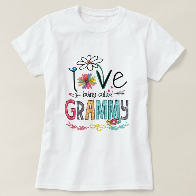 Amor ser chamado de camisa de gramática (Frente do Design)