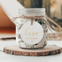 Amor Simples com Nome Dourado