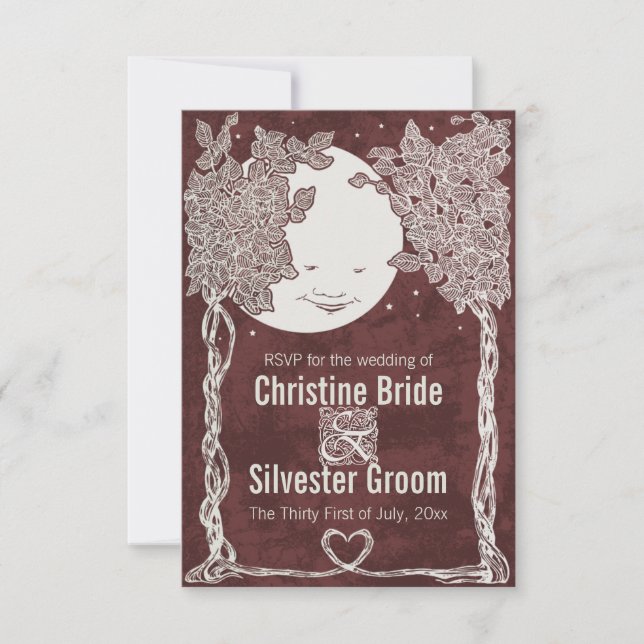 Amor sob as estrelas, RSVP 3,5x5 (Frente)