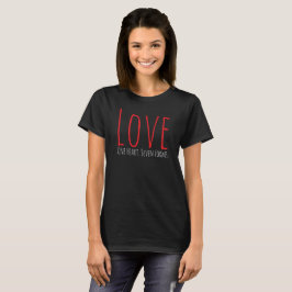 Amor - Um Coração. Sete Formas Camiseta