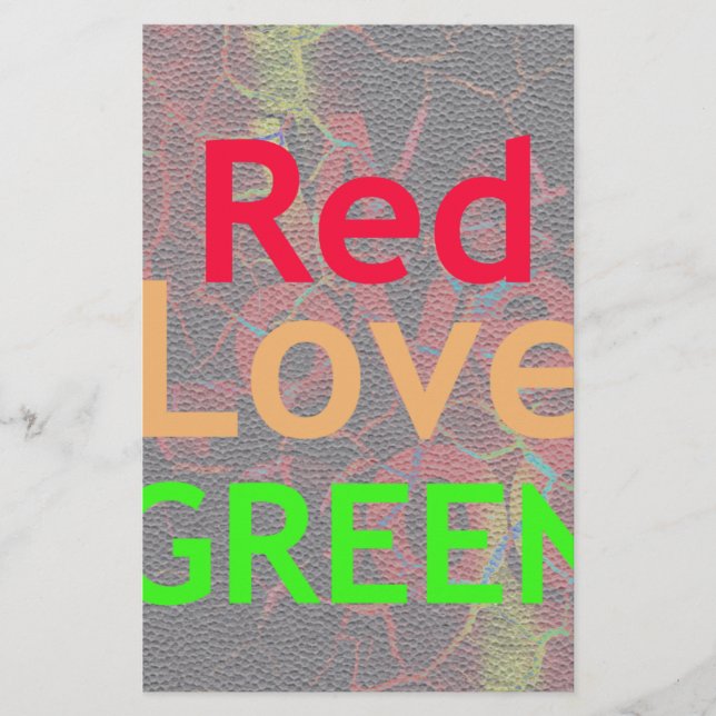 AMOR VERDE OURO VERMELHO (Frente)