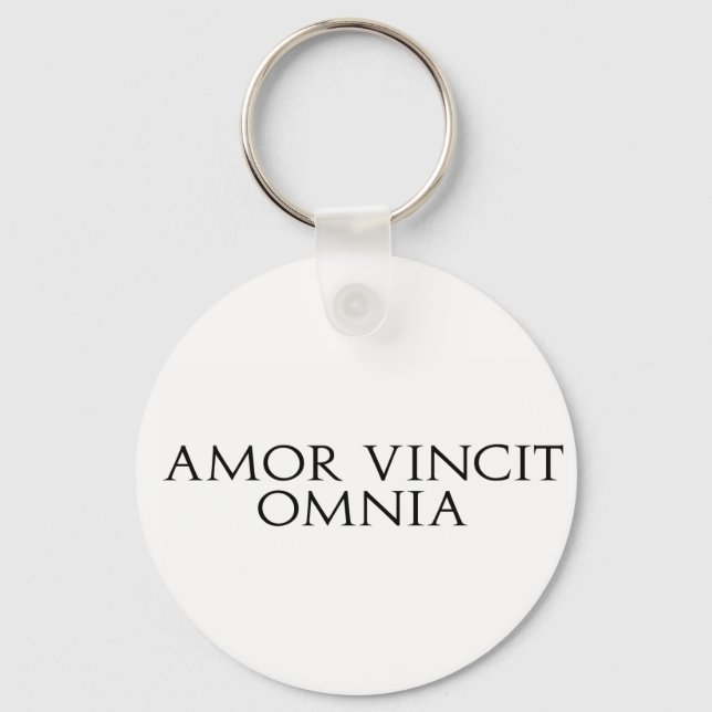 Amor Vincit Omnia Chaveiro (Frente)