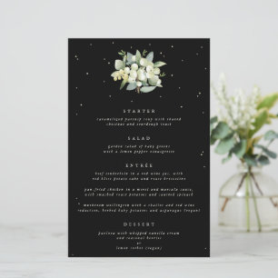 Amora-preta + Eucalipto Menu de Casamento de 4 Pra
