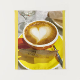 Amoreccino mim tapeçaria italiana do café do