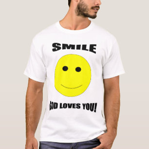 Amores do deus do sorriso você t-shirt