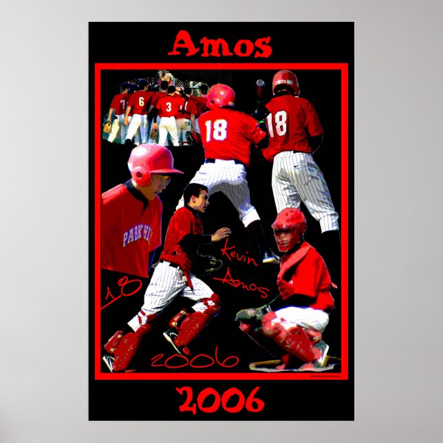 Amos Freshman Baseball Poster (Frente)