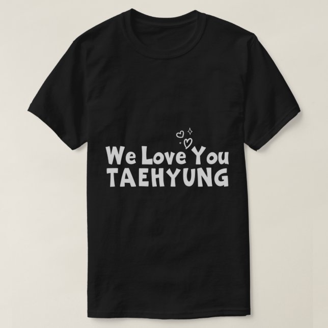AMOS-TE TAEHYUNG T-Shirt (Frente do Design)