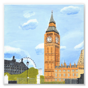 Ampliação da foto de Londres Big Ben