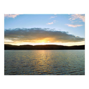 ampliação de foto do pôr do sol