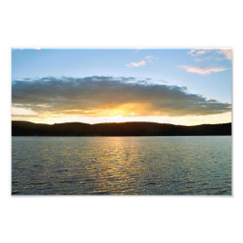 ampliação de foto do pôr do sol