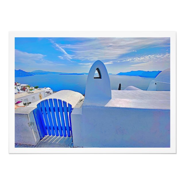 Ampliação de Foto Grécia santorini  (Frente)