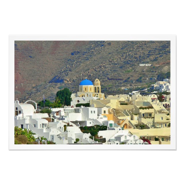 Ampliação de Foto Grécia santorini  (Frente)