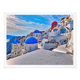 Ampliação de Foto Grécia santorini 