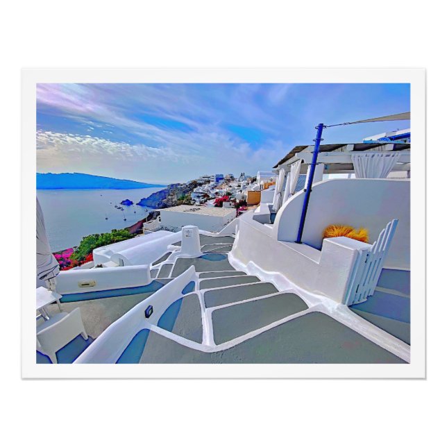 Ampliação de Foto Grécia santorini  (Frente)