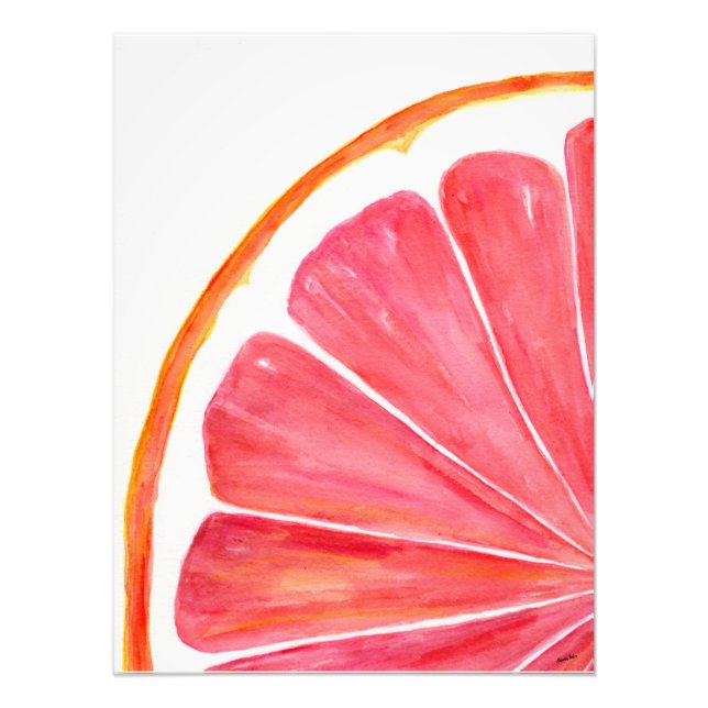 Ampliação de Fotografias com Fatia de Toranja (Frente)