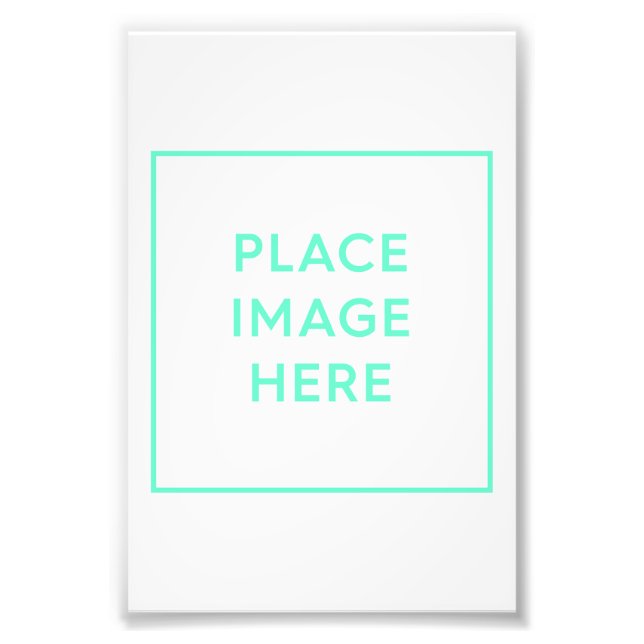 Ampliação de fotos - 4" x 6" (Frente)