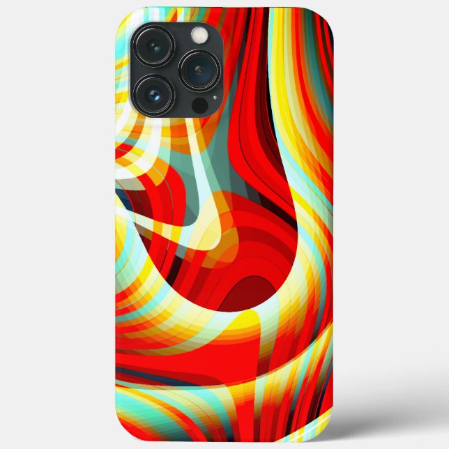 Ampliação de traços vermelhos curvos que se sobrep (Verso)