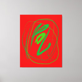 Amplo gesto Impressão Estreita de Telas