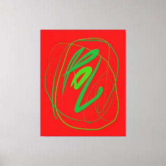 Amplo gesto Impressão Estreita de Telas