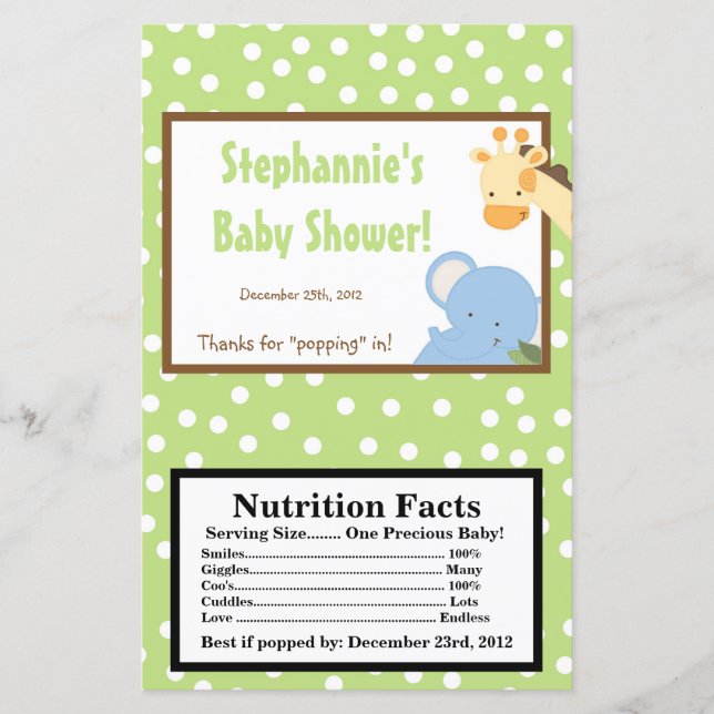 Ampola de Microondas Safari Selva ZooAnimal (Frente)