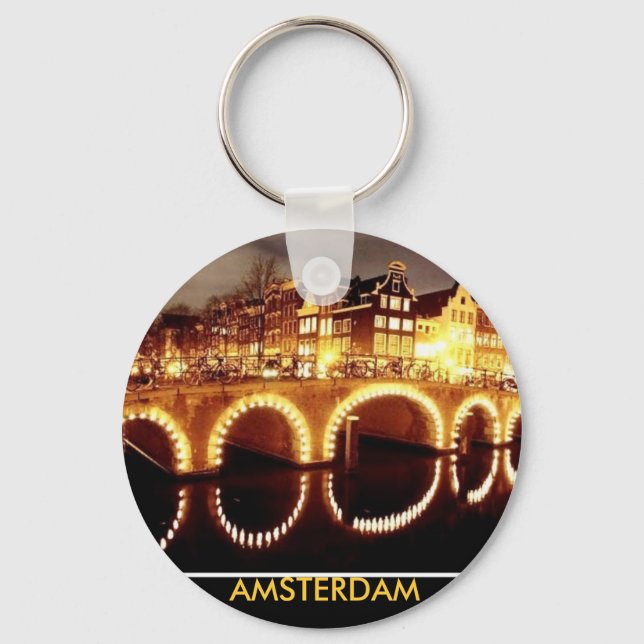 AMSTERDAM sem título Chaveiro (Frente)