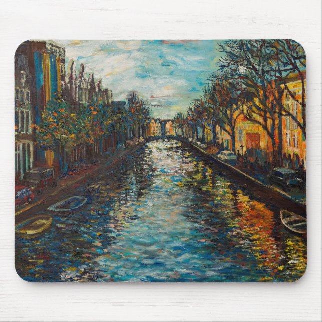 Amsterdão Mousepad (Frente)