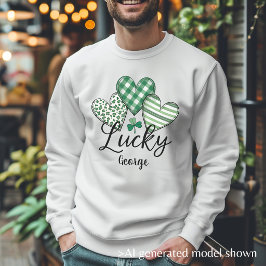 Amuleto da Sorte: Camiseta Personalizada do Dia de