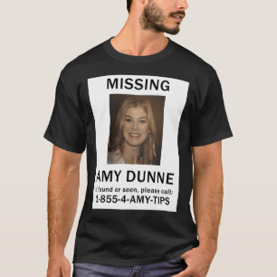 Amy Dunne Missing Poster Essencial T-Shirt