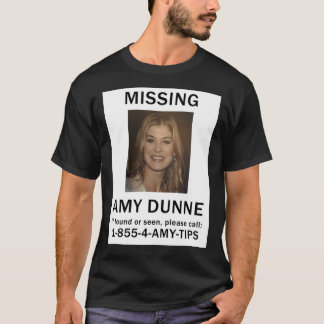 Amy Dunne Missing Poster Essencial T-Shirt