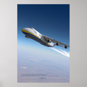 An-225 Mriya: Lenda dos Céus Poster 3D