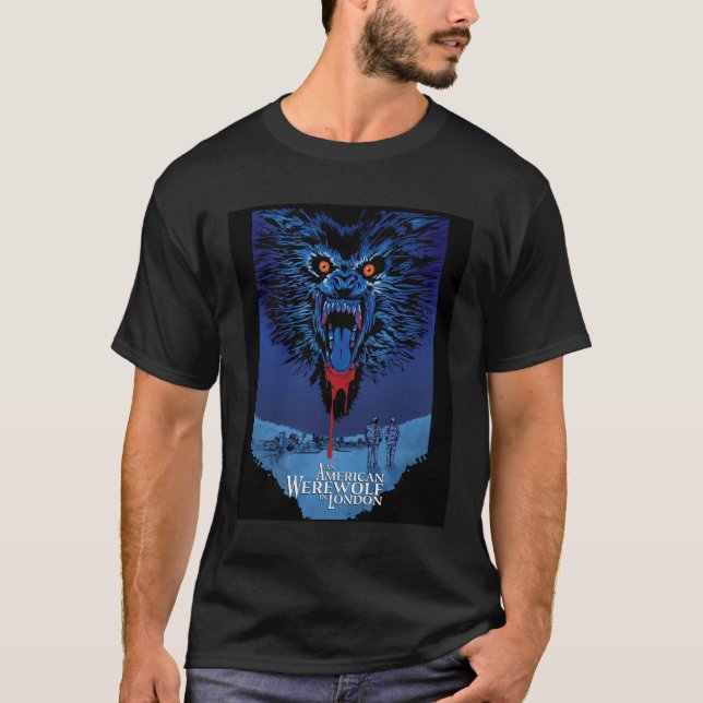 An American Werewolf in London Graphic T-Shirt (Frente)