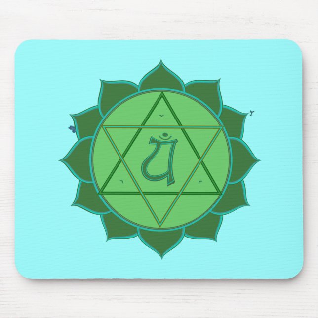 Anahata Chakra Mousepad (Frente)