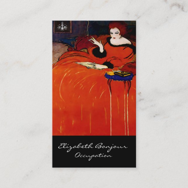 Analisando meu cartão de visita do ~ do namorado (Frente)