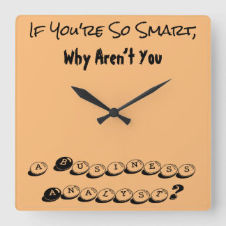 Analista de negócios inteligente do relógio de par