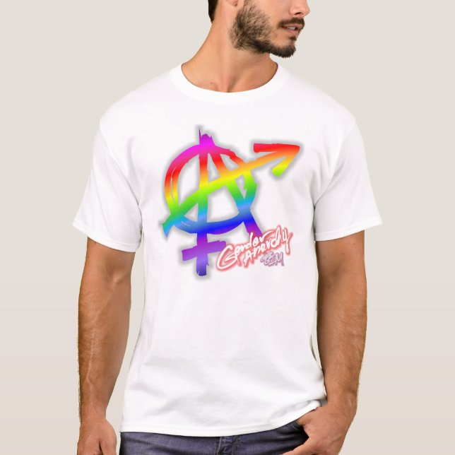 Anarquia do gênero (impressão da frente) - Camisa  (Frente)