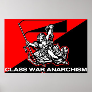anarquismo de guerra de classes 1 poster