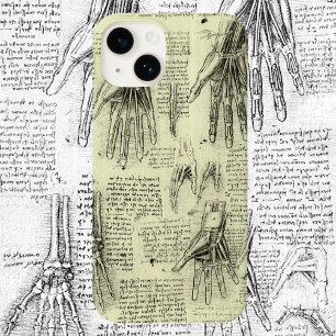 Anatomia da Mão Humana de Leonardo da Vinci