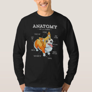 Anatomia De Corgi Corgis Cachorro Camisetas