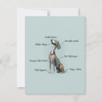 Anatomia de um Cartão de Aniversário de Cão