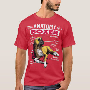 Anatomia de uma Camiseta de cão Engraçada para ama