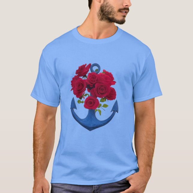 ANCHOR & ROSA T-Shirt (Frente)