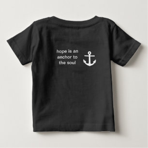 Âncora de esperança de t-shirt infantil