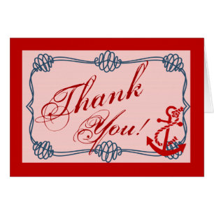 Âncora Náutica do Nó do Marinho de Cartões de agra