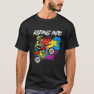 Andando Em Uma Bicicleta De Camisa aniversário de