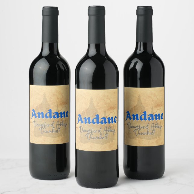 Andane - Etiquetas de vinho (Garrafas)