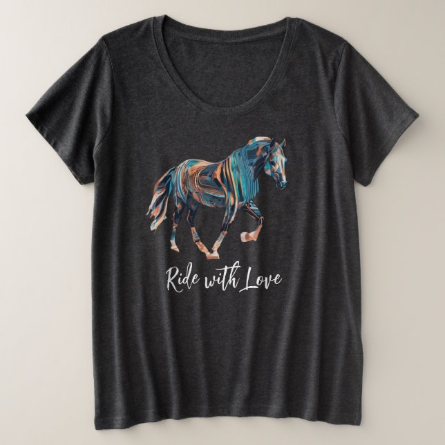 Andar com Camiseta de Amor (Frente do Design)