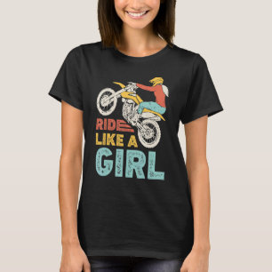Andar Como Um Enduro Motocross De Camisa